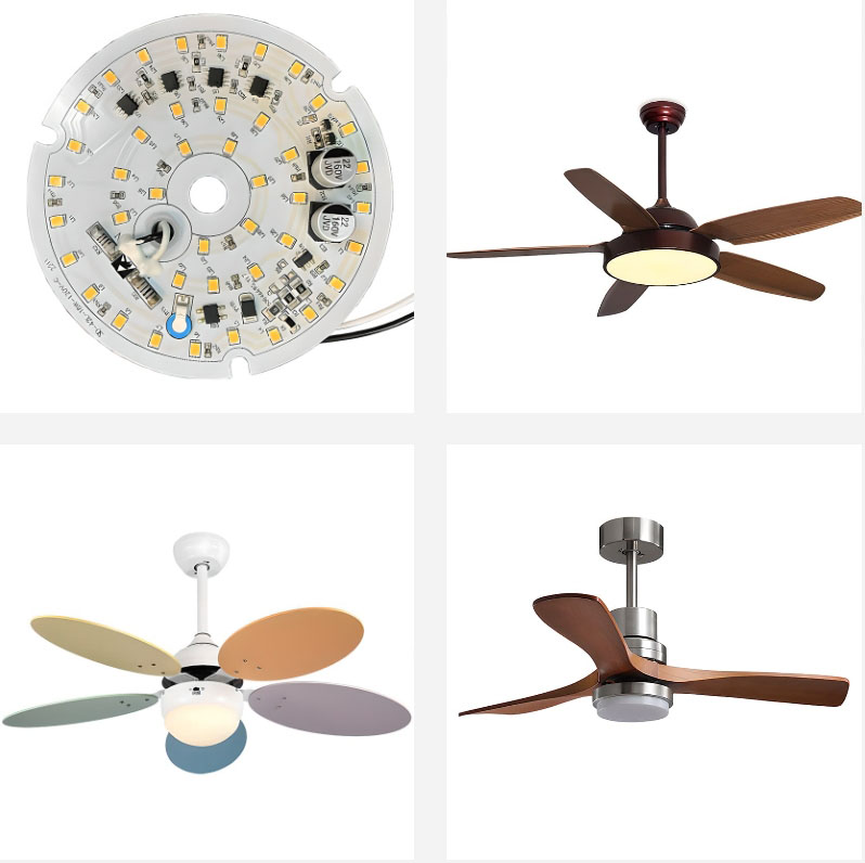 DOB светодиодный модуль печатной платы для ФАНАРЕЙ ВЕНТИЛЯТОРА