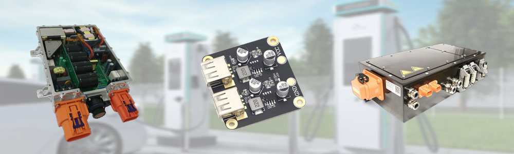 Плата зарядного устройства для электромобилей